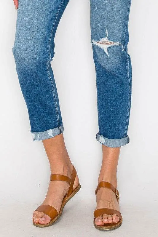 Artemis Vintage Plus Size / High Rise Tapered Leg Jeans