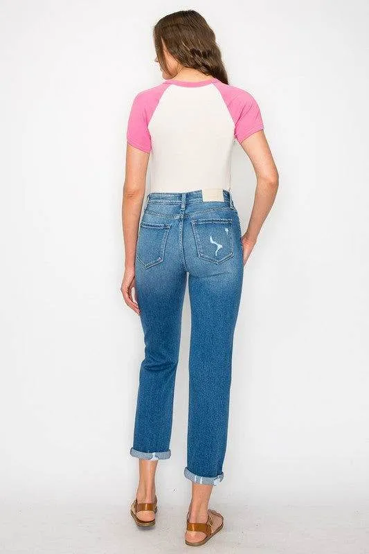 Artemis Vintage Plus Size / High Rise Tapered Leg Jeans