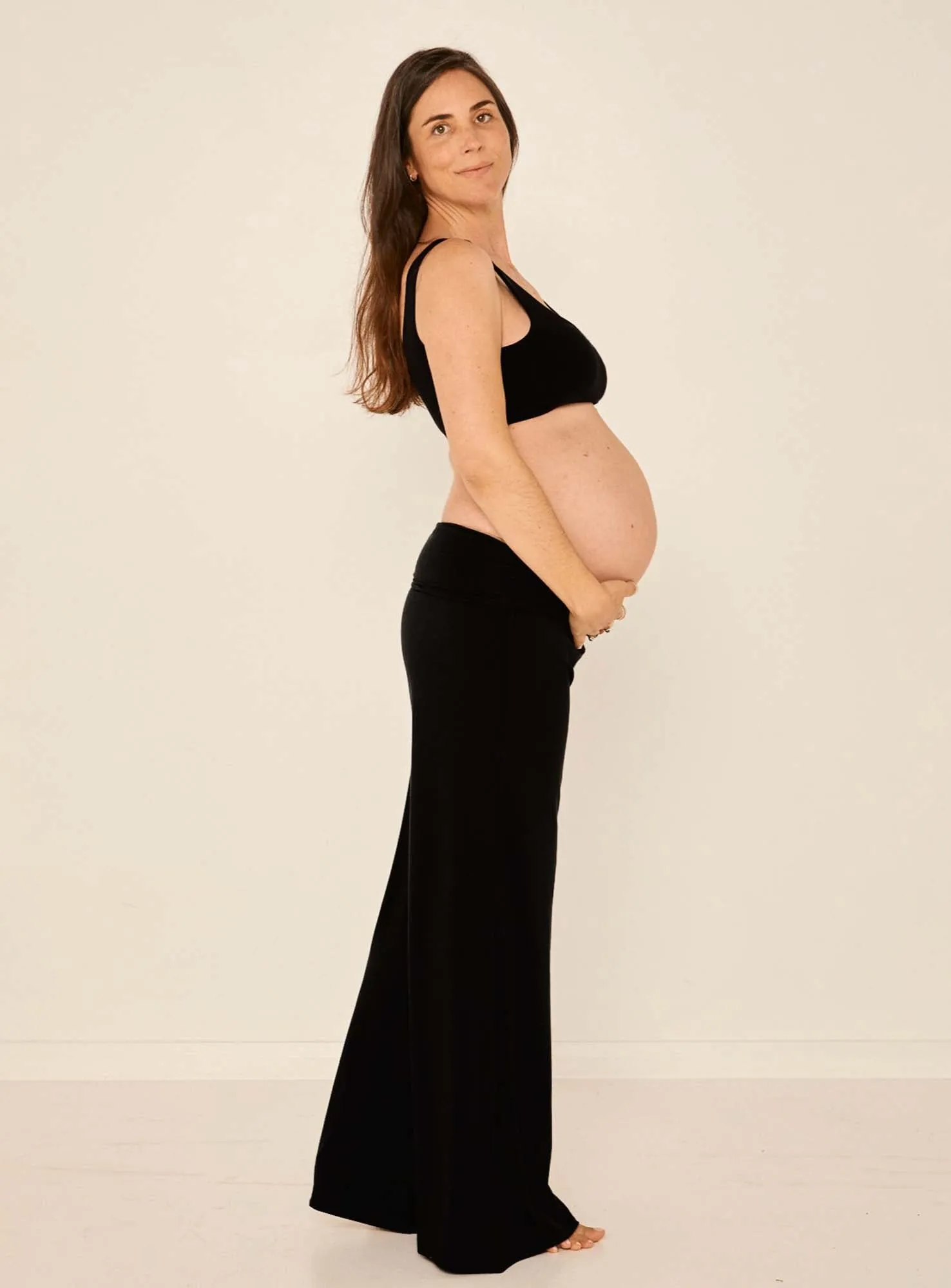 Bamboo Palazzo Pant 2.0 - Black