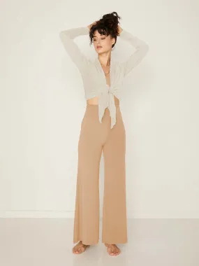 Bamboo Palazzo Pant 2.0 - Caramel