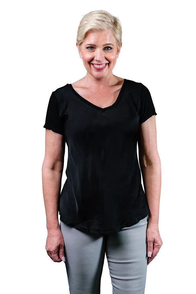 Brea Viscose Sheen Top (BSS180)