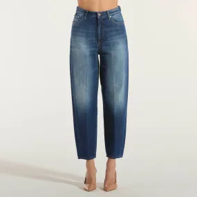 Dondup jeans bessie denim scuro slavato