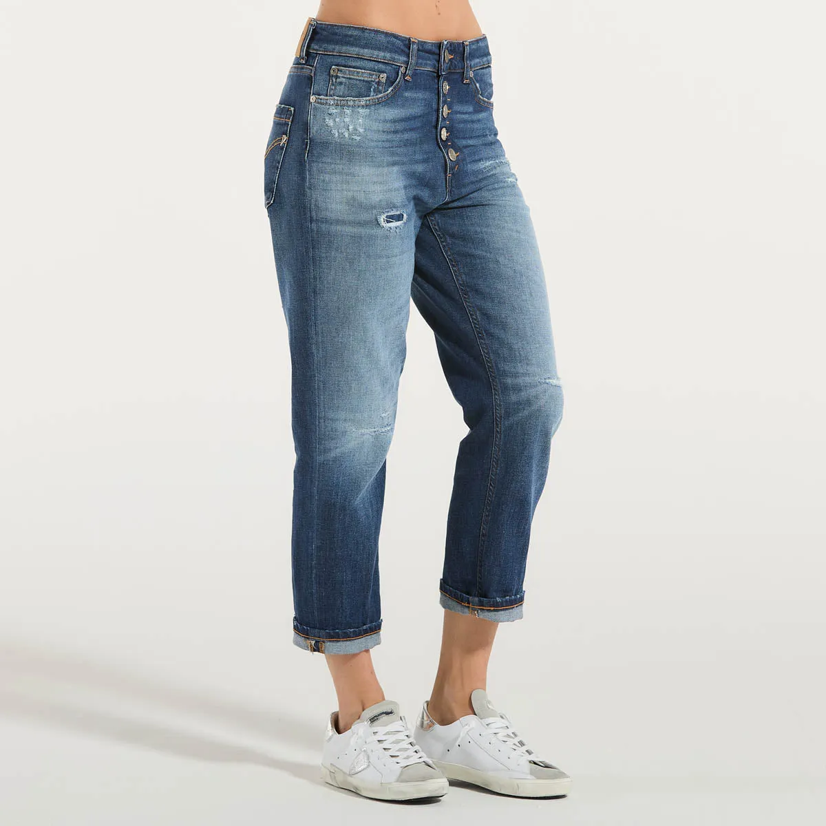 Dondup jeans koons denim slavato scuro