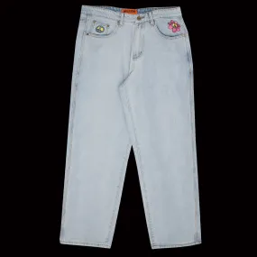 Flower Denim Jeans