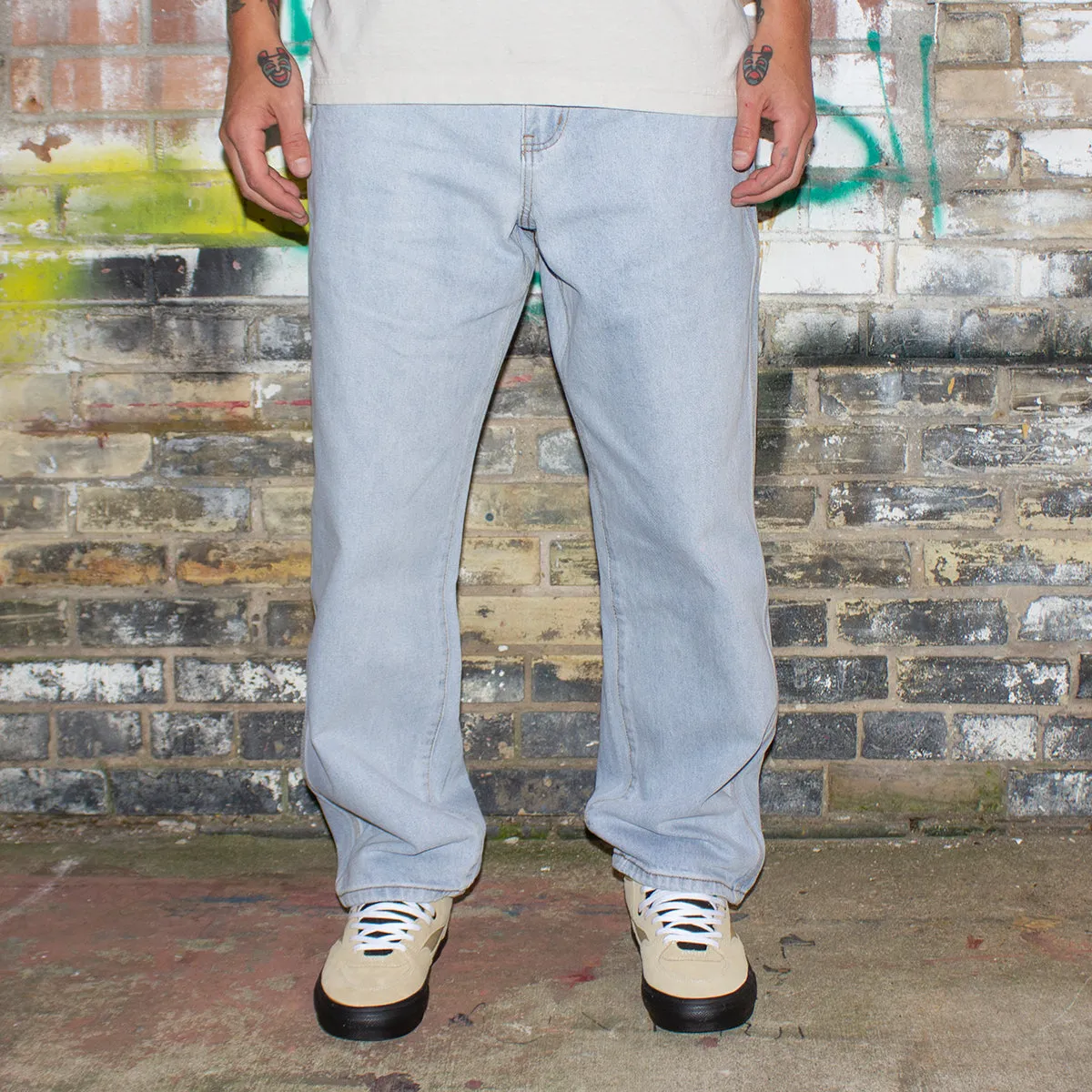 Flower Denim Jeans