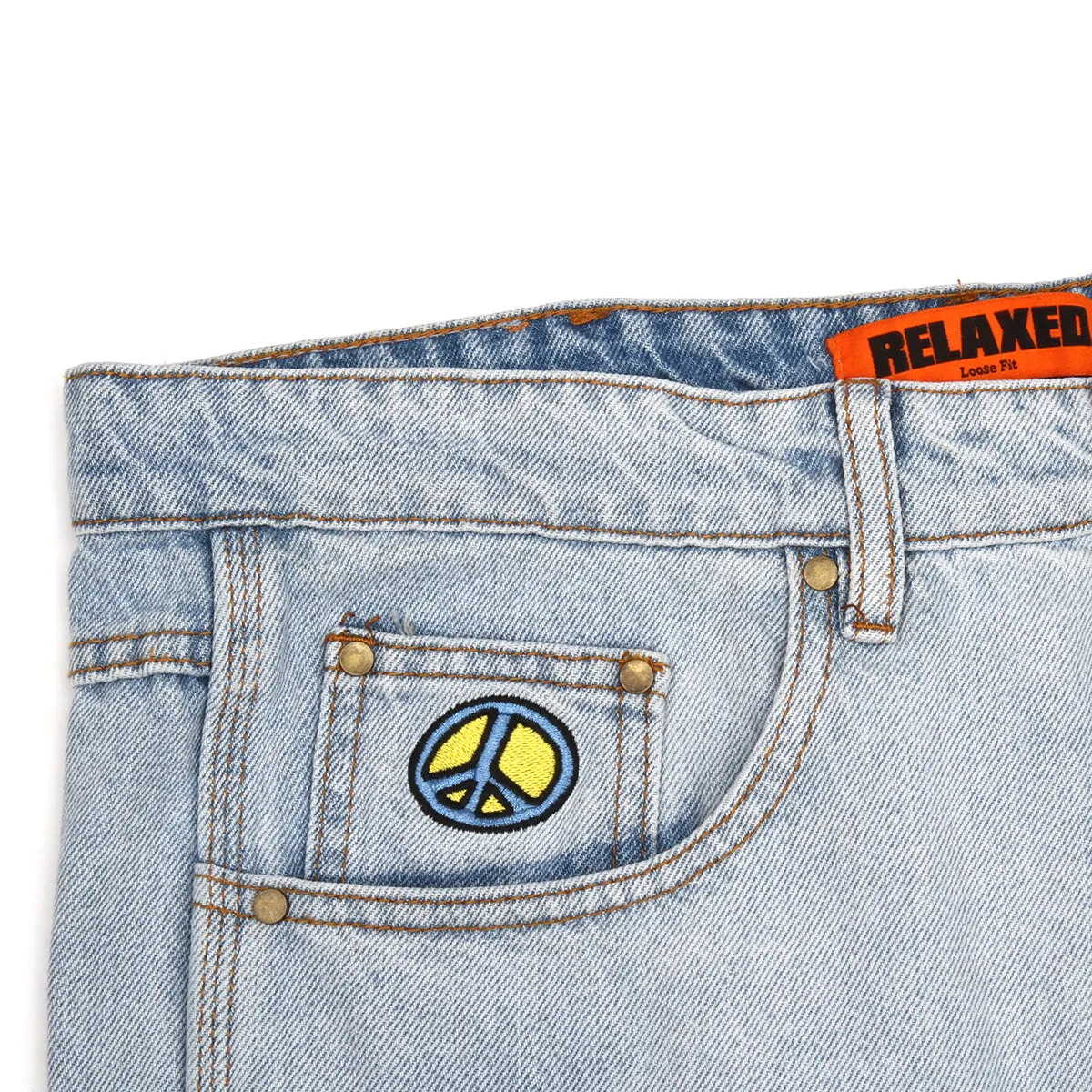 Flower Denim Jeans