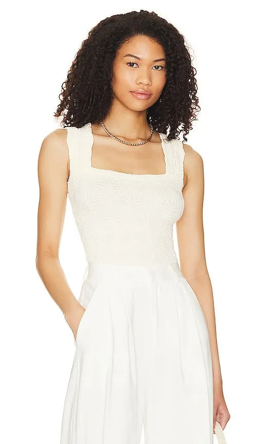 Free People Love Letter Cami in Ivory