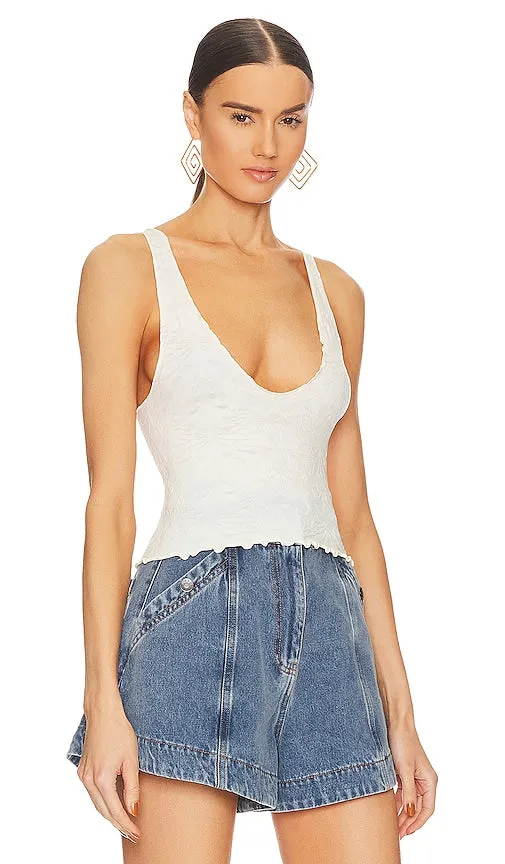 Free People X Intimately FP Here For You Cami in Ivory
