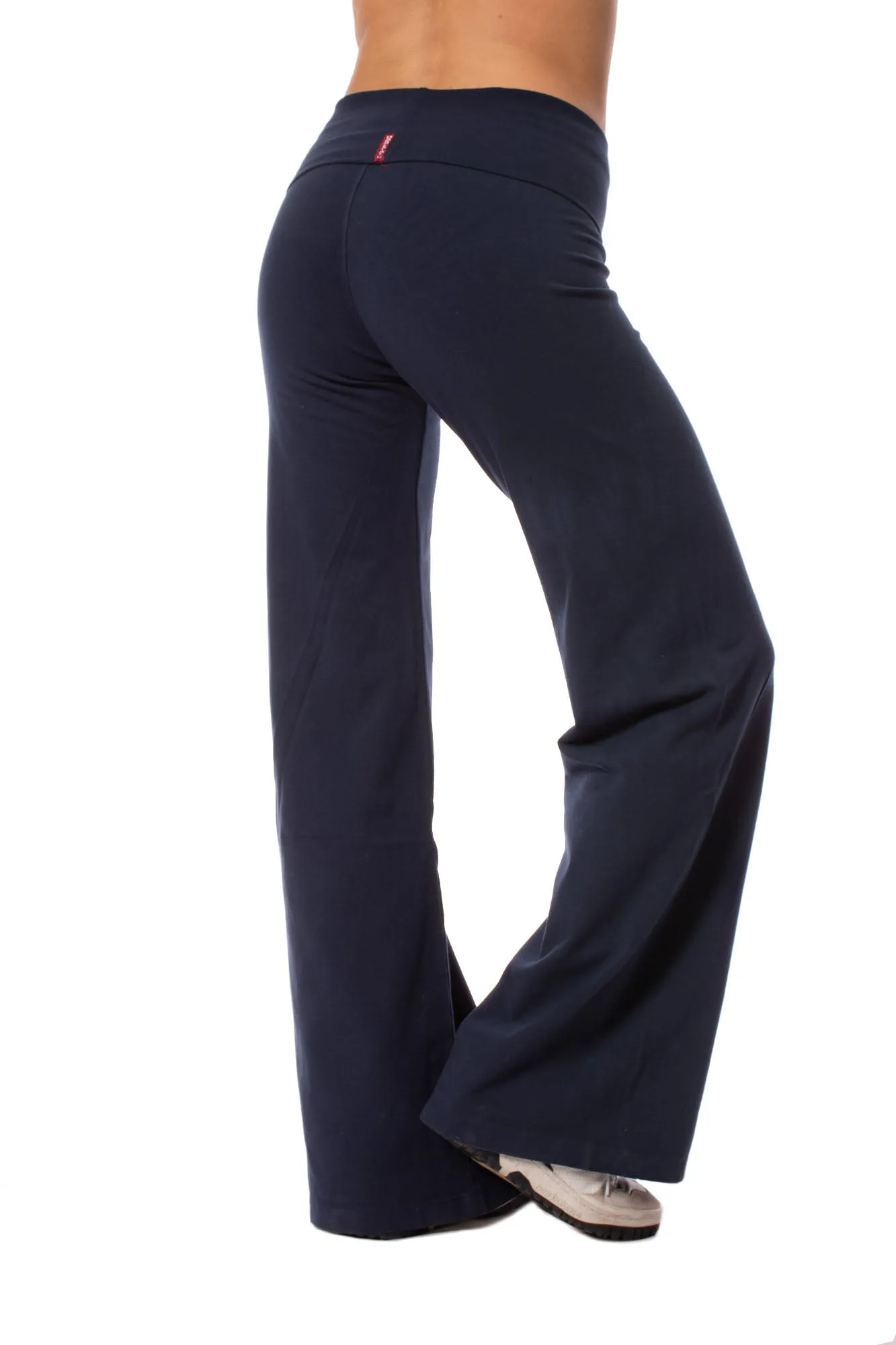 Hard Tail Forever - Wide Leg Roll Down Pants (W-326, Navy)