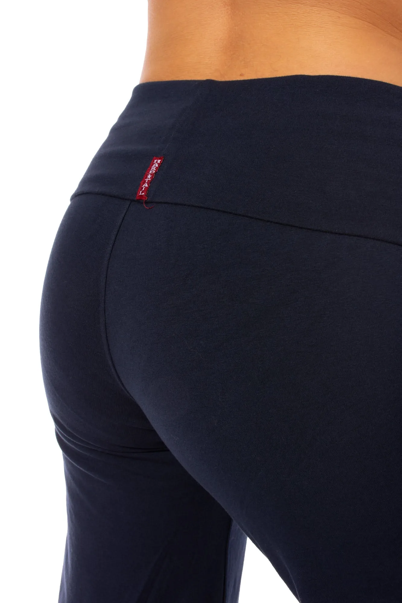 Hard Tail Forever - Wide Leg Roll Down Pants (W-326, Navy)