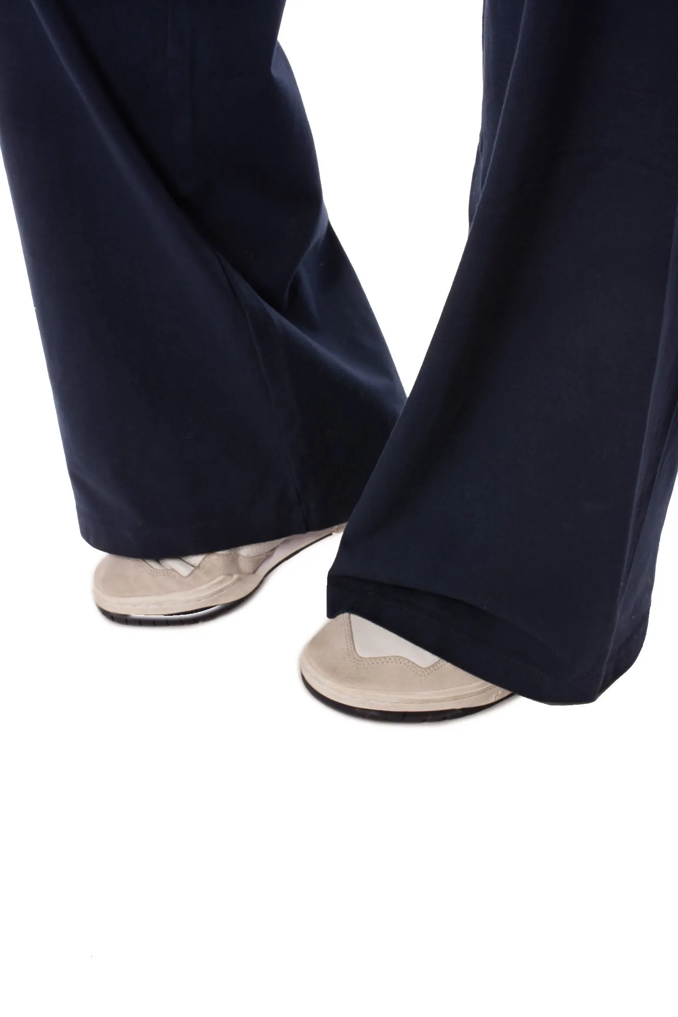 Hard Tail Forever - Wide Leg Roll Down Pants (W-326, Navy)