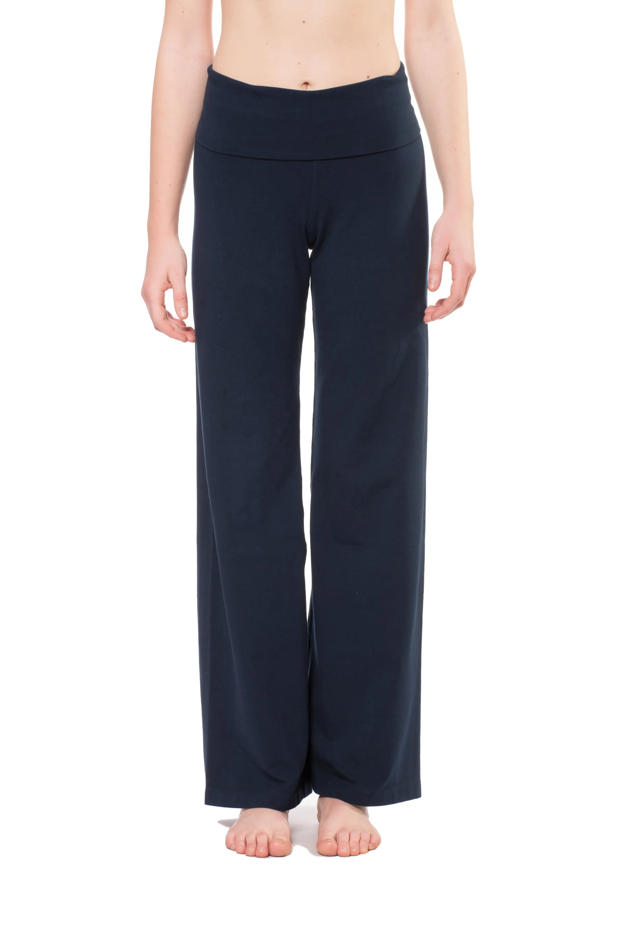 Hard Tail Forever - Wide Leg Roll Down Pants (W-326/Midnight Blue)