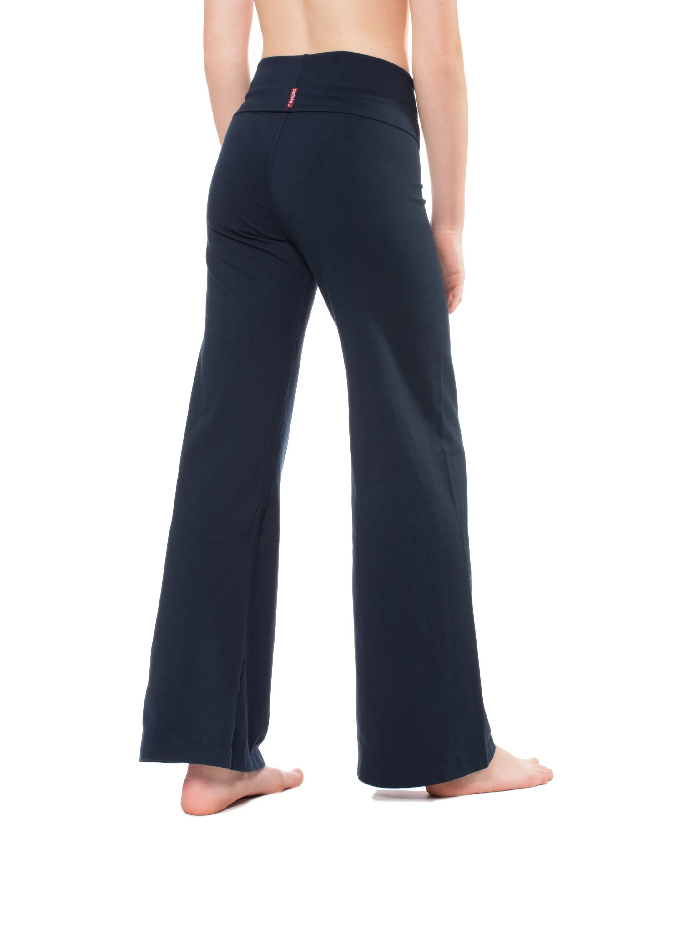 Hard Tail Forever - Wide Leg Roll Down Pants (W-326/Midnight Blue)