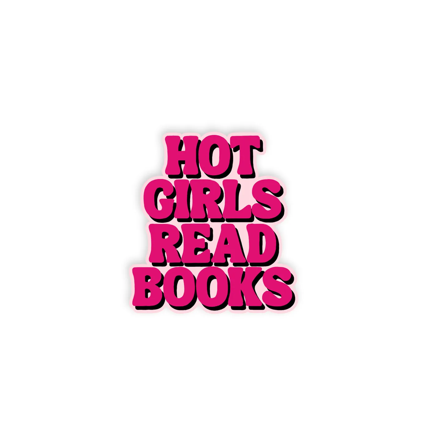 Hot Girls Read Books Kindle Sticker
