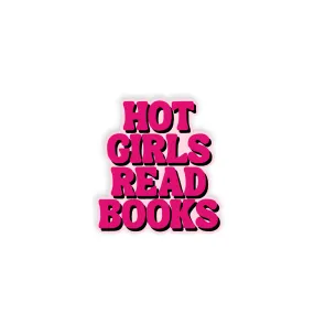 Hot Girls Read Books Kindle Sticker