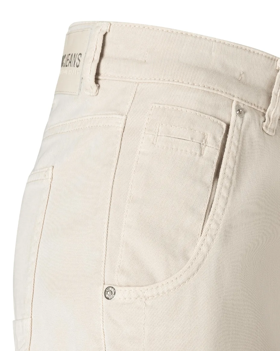 MAC LU Relaxed Ivory Antique Denim Jean