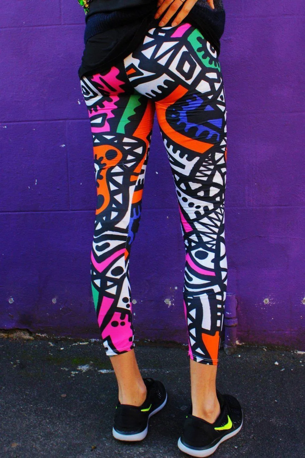 Picasso Pattern Festival Leggings