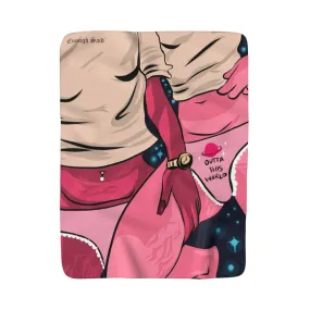 Sherpa Fleece Blanket - Outta this world