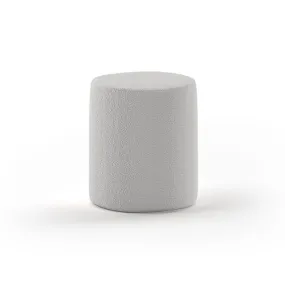 Vipack Moon Pouf Grey Boucle