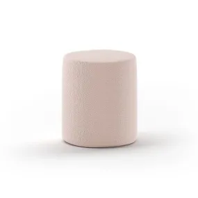 Vipack Moon Pouf Pink Boucle