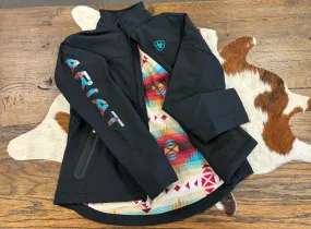 WOMENS ARIAT SERRANO SOUTHWEST SOFT SHELL JACKET